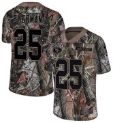 Wholesale Cheap Nike 49ers #25 Richard Sherman Camo Men's Stitched NFL Limited Rush Realtree Jersey