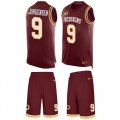 Wholesale Cheap Nike Redskins #9 Sonny Jurgensen Burgundy Red Team Color Men's Stitched NFL Limited Tank Top Suit Jersey