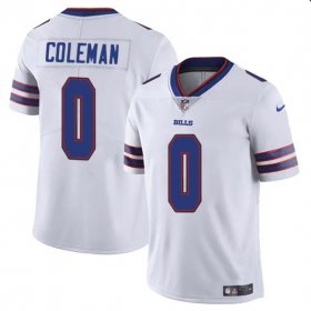 Cheap Men\'s Buffalo Bills #0 Keon Coleman White 2024 Draft Vapor Untouchable Limited Football Stitched Jersey