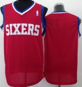 Wholesale Cheap Philadelphia 76ers Blank Red Swingman Jersey