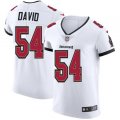 Wholesale Cheap Tampa Bay Buccaneers #54 Lavonte David Men's Nike White Vapor Elite Jersey