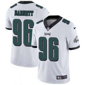 Wholesale Cheap Nike Eagles #96 Derek Barnett White Men\'s Stitched NFL Vapor Untouchable Limited Jersey