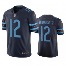 Wholesale Cheap Chicago Bears #12 Allen Robinson II Navy Vapor Limited City Edition NFL Jersey