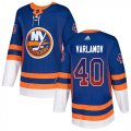 Wholesale Cheap Adidas Islanders #40 Semyon Varlamov Royal Blue Home Authentic Drift Fashion Stitched NHL Jersey