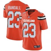 Wholesale Cheap Nike Browns #23 Damarious Randall Orange Alternate Youth Stitched NFL Vapor Untouchable Limited Jersey