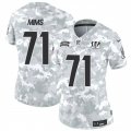 Cheap Women's Cincinnati Bengals #71 Amarius Mims 2024 F.U.S.E Arctic Camo Salute To Service Limited Stitched Football Jersey(Run Small)