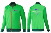 Wholesale Cheap NFL Seattle Seahawks Victory Jacket Green_1