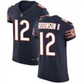 Wholesale Cheap Nike Bears #12 Allen Robinson II Navy Blue Team Color Men's Stitched NFL Vapor Untouchable Elite Jersey