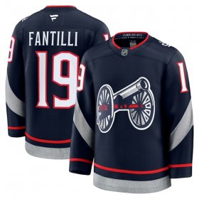 Men\'s Columbus Blue Jackets #19 Adam Fantilli Navy 2024-25 Alternate Stitched Hockey Jersey