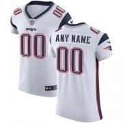 Wholesale Cheap Nike New England Patriots Customized White Stitched Vapor Untouchable Elite Men's NFL Jersey