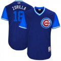 Wholesale Cheap Cubs #18 Ben Zobrist Royal 