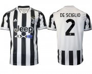 Wholesale Cheap Men 2021-2022 Club Juventus home aaa version white 2 Adidas Soccer Jersey