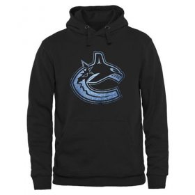 Wholesale Cheap Vancouver Canucks Rinkside Pond Hockey Pullover Hoodie Black