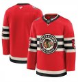 Cheap Men's Chicago Blackhawks Blank Red 2024-25 Winter Classic Stitched Hockey Jersey