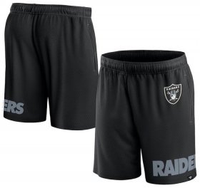 Cheap Men\'s Las Vegas Raiders Black Shorts