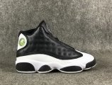 Wholesale Cheap Womens Air Jordan 13 GS Love Respect Black/White