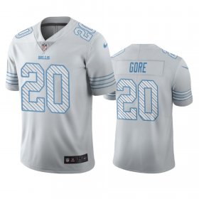 Wholesale Cheap Buffalo Bills #20 Frank Gore White Vapor Limited City Edition NFL Jersey