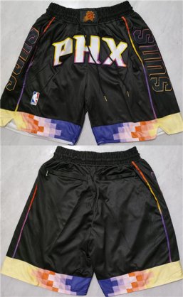 Cheap Men\'s Phoenix Suns Black Shorts