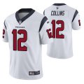 Wholesale Cheap Men's Houston Texans #12 Nico Collins White Vapor Untouchable Limited Stitched Jersey