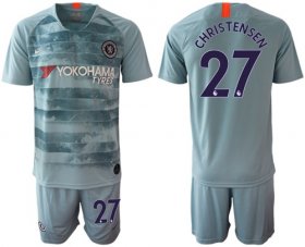 Wholesale Cheap Chelsea #27 Christensen Third Soccer Club Jersey