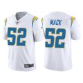 Wholesale Cheap Men's Los Angeles Chargers #52 Khalil Mack White Vapor Untouchable Limited Stitched Jersey