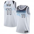 Cheap Men's Minnesota Timberwolves #11 Naz Reid White 2024-25 City Edition Stitched Jersey