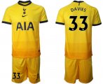 Wholesale Cheap Men 2021 Tottenham Hotspur Hotspur away 33 soccer jerseys