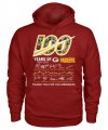 Wholesale Cheap Green Bay Packers 100 Seasons Memories Pullover Hoodie Red