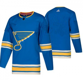 Cheap Men\'s St. Louis Blues Blank Blue Alternate Official Adidas Jersey