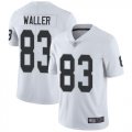 Wholesale Cheap Nike Raiders #83 Darren Waller White Men's Stitched NFL Vapor Untouchable Limited Jersey