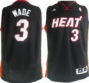 Wholesale Cheap Miami Heat #3 Dwyane Wade Revolution 30 Swingman Black Jersey