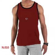 Wholesale Cheap Men's Nike NFL Atlanta Falcons Sideline Legend Authentic Logo Tank Top Red_1