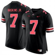 Wholesale Cheap Ohio State Buckeyes 7 Dwayne Haskins Blackout College Football Jersey