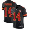 Wholesale Cheap Nike Chiefs #14 Sammy Watkins Black Youth Stitched NFL Limited Rush Jersey