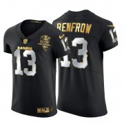 Wholesale Cheap Las Vegas Raiders #13 Hunter Renfrow Men's Nike Black Edition Vapor Untouchable Elite NFL Jersey