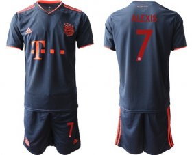 Wholesale Cheap Bayern Munchen #7 Alexis Third Soccer Club Jersey