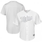 Wholesale Cheap Minnesota Twins Blank Majestic 2019 Players' Weekend Cool Base Team Jersey White