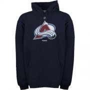 Wholesale Cheap Reebok Colorado Avalanche Primary Logo Pullover Hoodie Steel Blue