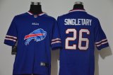 Wholesale Cheap Men's Buffalo Bills #26 Devin Singletary Royal Blue 2020 Big Logo Vapor Untouchable Stitched NFL Nike Fashion Limited Jersey