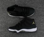 Wholesale Cheap Air Jordan 11 PRM Heiress Black Stingray Black/Metallic Gold-White