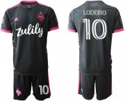 Wholesale Cheap Men 2020-2021 club Seattle Sounders away 10 black Soccer Jerseys