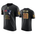 Wholesale Cheap Patriots #10 Josh Gordon Black Men's Black History Month T-Shirt