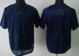 Wholesale Cheap Michigan Wolverines Blank Navy Blue Jersey