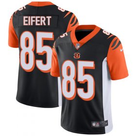 Wholesale Cheap Nike Bengals #85 Tyler Eifert Black Team Color Men\'s Stitched NFL Vapor Untouchable Limited Jersey