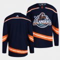 Wholesale Cheap Men's New York Islanders Blank 2022 Navy Reverse Retro 2.0 Stitched Jersey