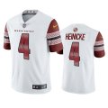 Wholesale Cheap Men's Washington Commanders #4 Taylor Heinicke White Vapor Untouchable Stitched Football Jersey