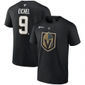 Wholesale Cheap Men's Vegas Golden Knights #9 Jack Eichel Black 2023 Stanley Cup Champions Name & Number T-Shirt