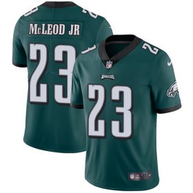 Wholesale Cheap Nike Eagles #23 Rodney McLeod Jr Midnight Green Team Color Men\'s Stitched NFL Vapor Untouchable Limited Jersey