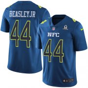 Wholesale Cheap Nike Falcons #44 Vic Beasley Jr Navy Youth Stitched NFL Limited NFC 2017 Pro Bowl Jersey