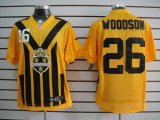 Wholesale Cheap Nike Steelers #26 Rod Woodson Gold 1933s Throwback Men's Stitched NFL Elite Jersey